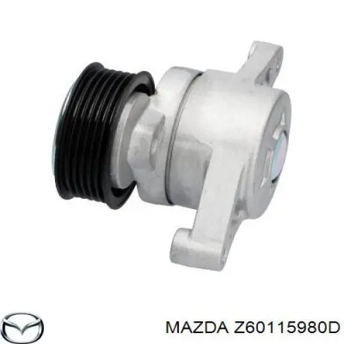 Z60115980D Mazda tensor de correa, correa poli v