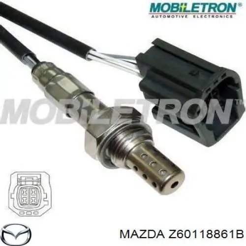 Sonda de oxígeno Mazda Z60118861B precio, desde 54,23 EUR