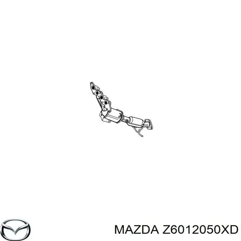 Catalizador Mazda 3 BK12