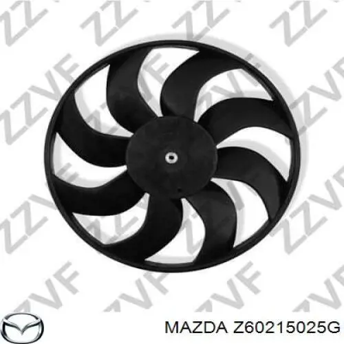 Ventilador, refrigeración motor Mazda Z60215025G precio, desde 55,18 EUR