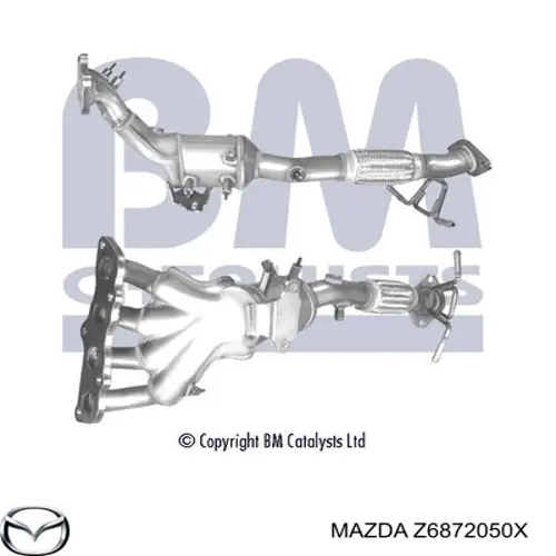  Catalizador Mazda 3 