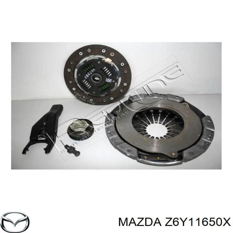 Embrague Z6Y11650X Mazda
