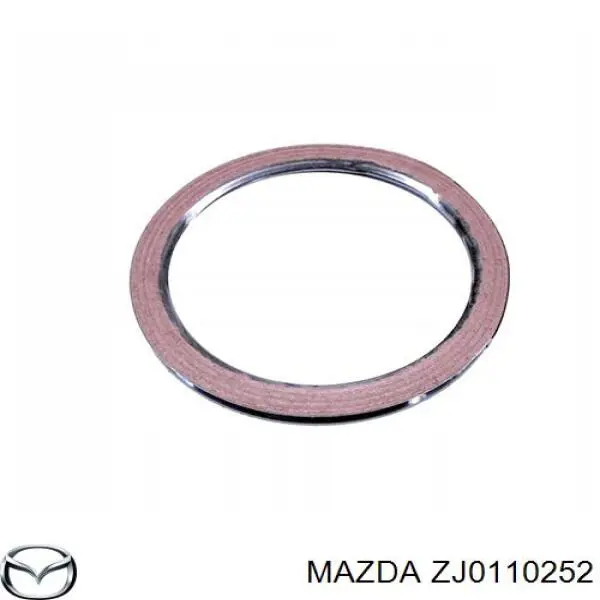 ZJ0110252 Mazda junta, tapa de tubo de llenado de aceite