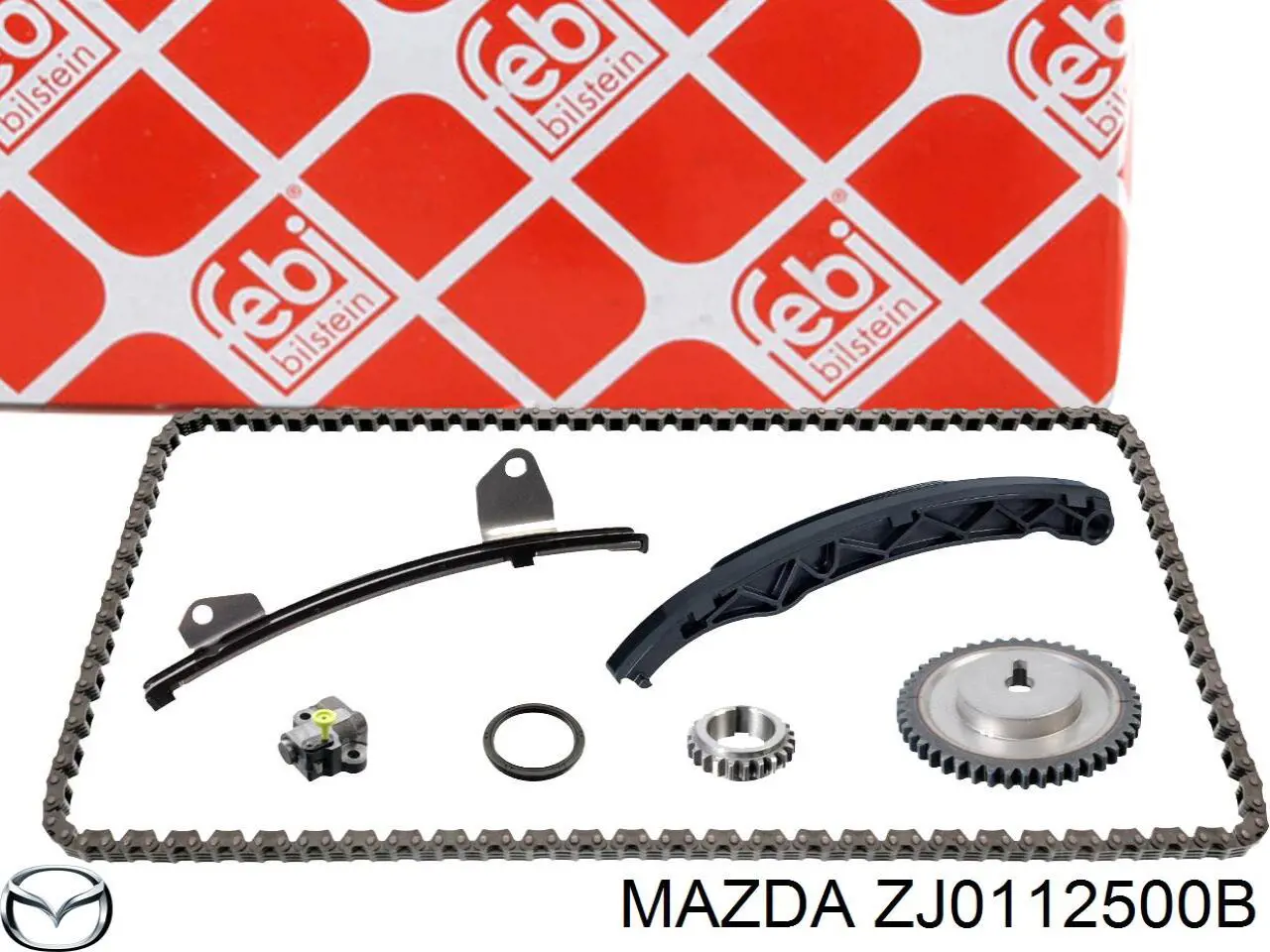 Tensor, cadena de distribución para Mazda 2 (DE)