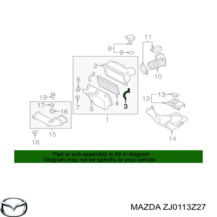  Mazda ZJ0113Z27 precio, desde  