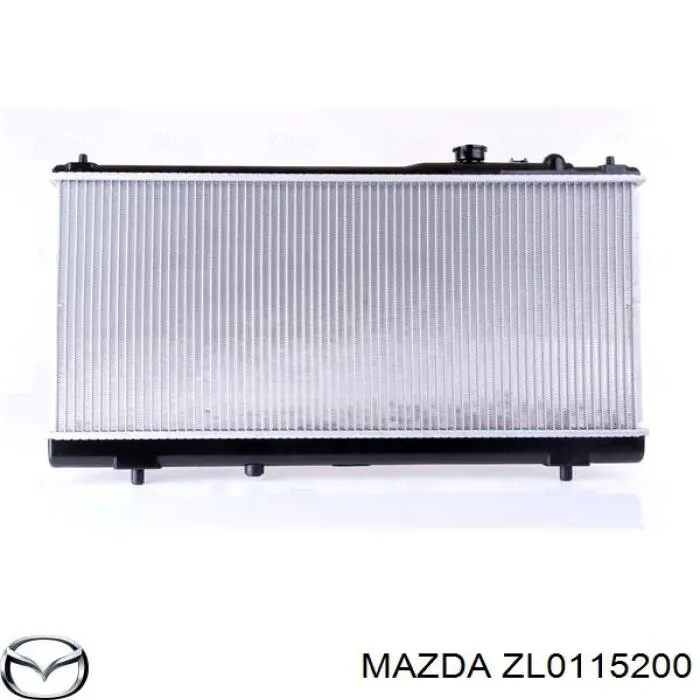 ZL0115200 Mazda radiador refrigeración del motor