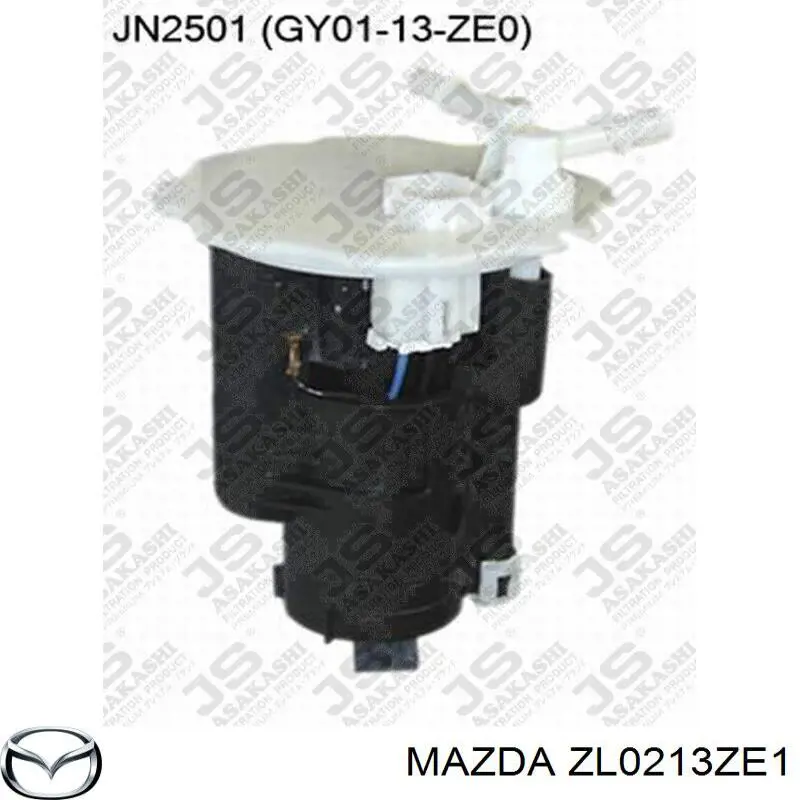 ZL0213ZE1 Mazda filtro combustible