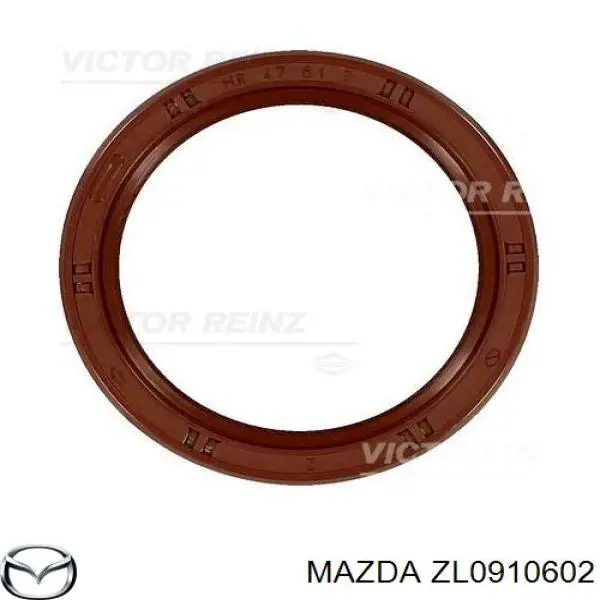ZL0910602 Mazda anillo retén, árbol de levas