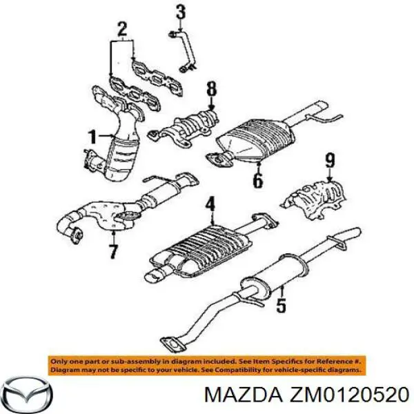  Mazda ZM0120520 precio, desde 8,42 EUR