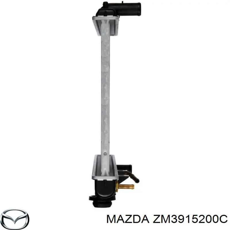 ZM3915200C Mazda radiador