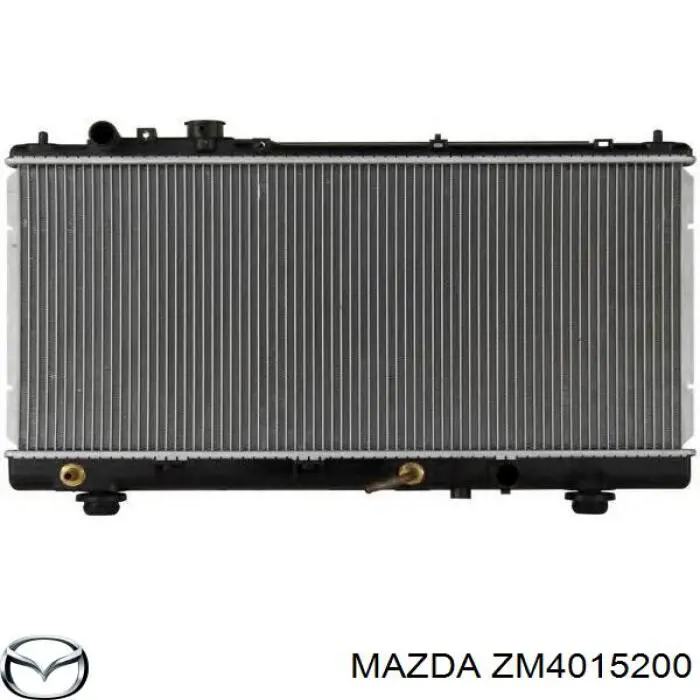 ZM4015200 Mazda radiador refrigeración del motor