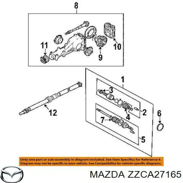 ZZCA27165 Mazda