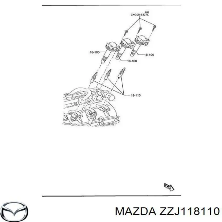 Bujías Mazda ZZJ118110 precio, desde 13,35 EUR