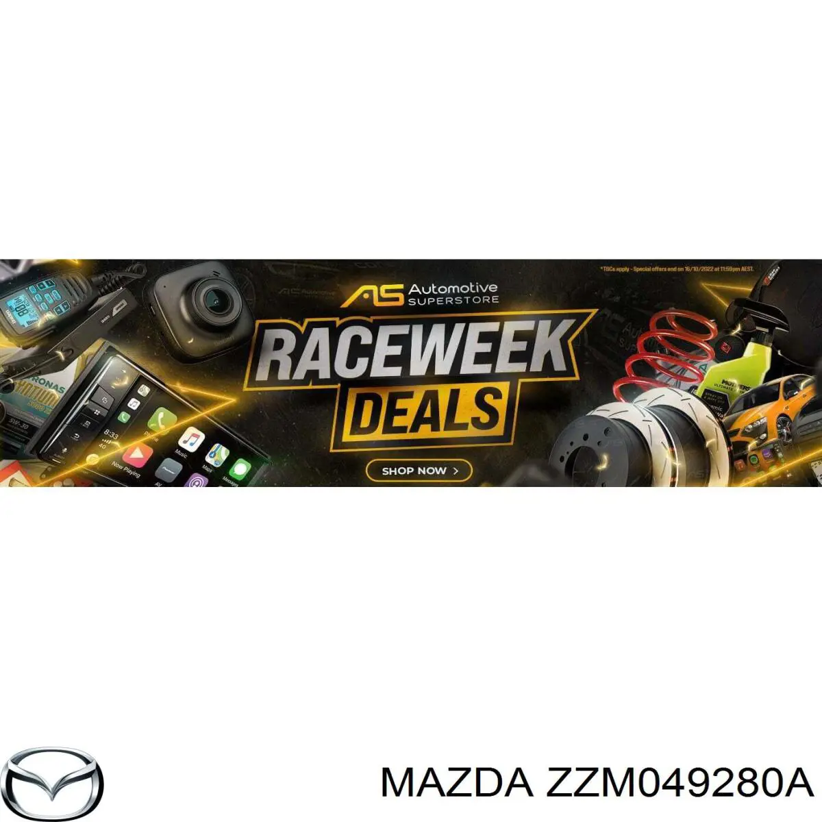 ZZM049280A Mazda Pastillas delanteras