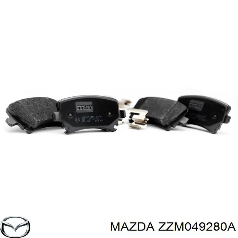 Pastillas de freno ZZM049280A Mazda