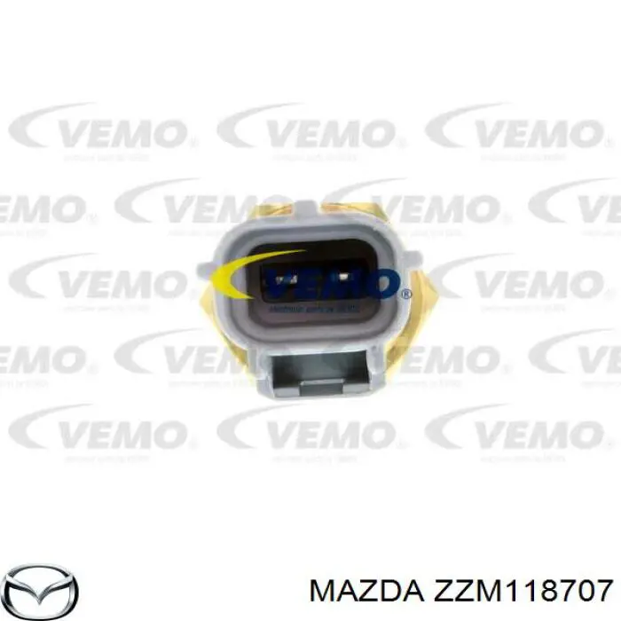 ZZM118707 Mazda sensor de temperatura del refrigerante