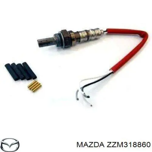 ZZM318860 Mazda sonda lambda, sensor de oxígeno despues del catalizador derecho