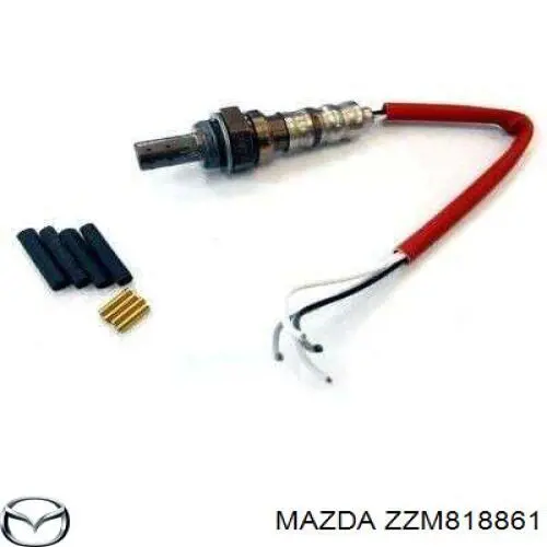 ZZM218861 Mazda sonda lambda, sensor de oxígeno despues del catalizador derecho