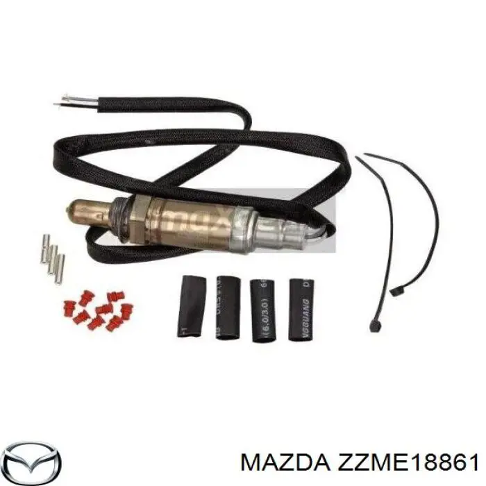 ZZME18861 Mazda sonda lambda, sensor de oxígeno despues del catalizador derecho