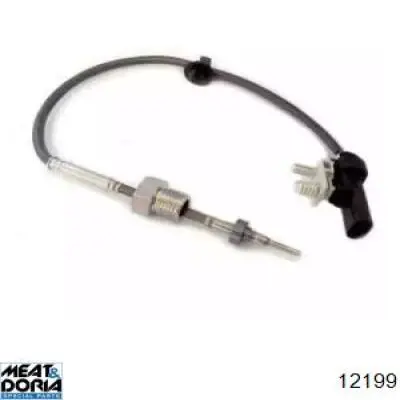 855574 Opel sensor de temperatura, gas de escape, después de filtro hollín/partículas