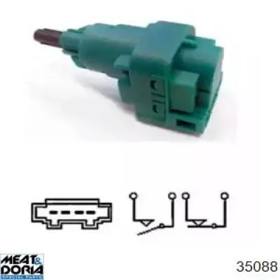 Interruptor de luz de freno Meat&Doria 35088 precio, desde 8,48 EUR