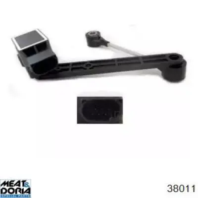 Comprar 38011 Meat&Doria Sensor de nivel de carrocería trasero izquierdo