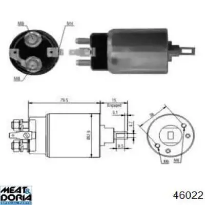 Interruptor magnético estárter Meat&Doria 46022 precio, desde 34,04 EUR