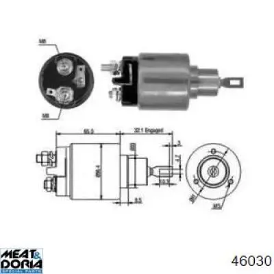 Comprar 46030 Meat&Doria Interruptor magnético de arranque