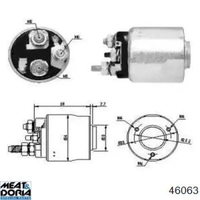 Interruptor magnético estárter Meat&Doria 46063 precio, desde 19,28 EUR