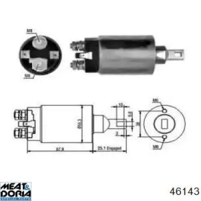 Interruptor magnético estárter Meat&Doria 46143 precio, desde 41,28 EUR