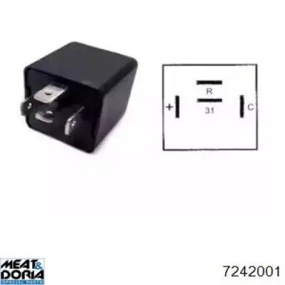 Piloto intermitente Meat&Doria 7242001 precio, desde 17,14 EUR