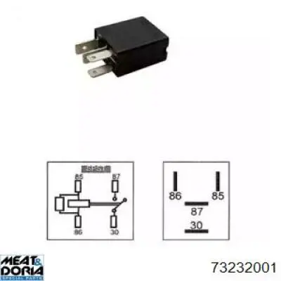 Rele ventilador habitaculo Meat&Doria 73232001 precio, desde 4,70 EUR