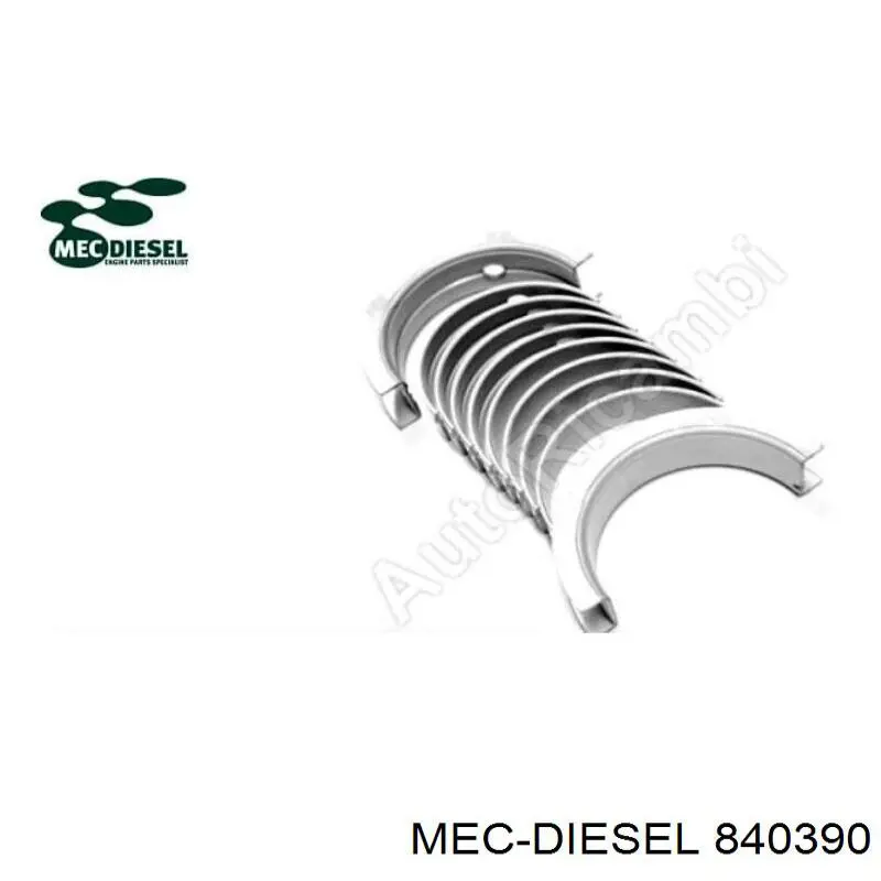 Comprar 840390 Mec-diesel Juego de cojinetes de cigüeñal, estándar, STD