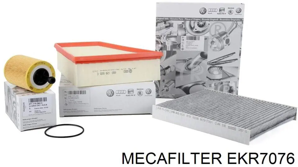 Filtro de habitáculo EKR7076 Mecafilter