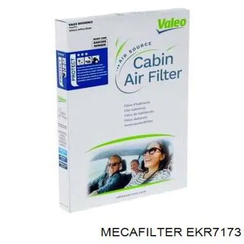 EKR7173 Mecafilter filtro habitáculo