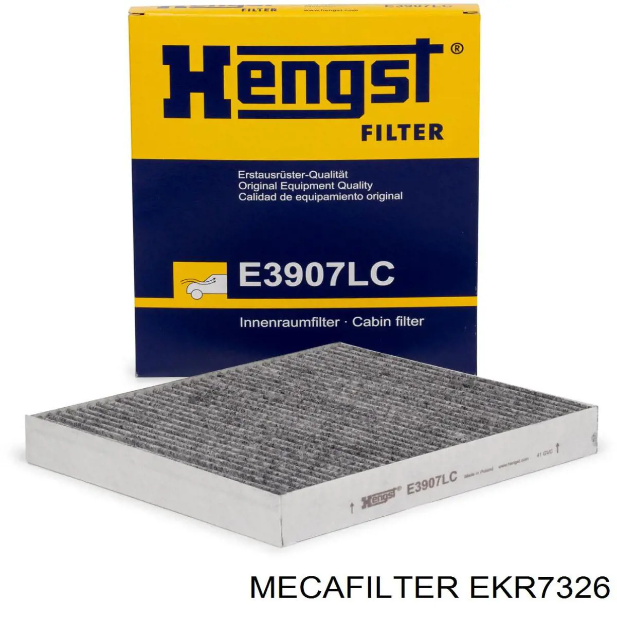 Filtro de habitáculo EKR7326 Mecafilter