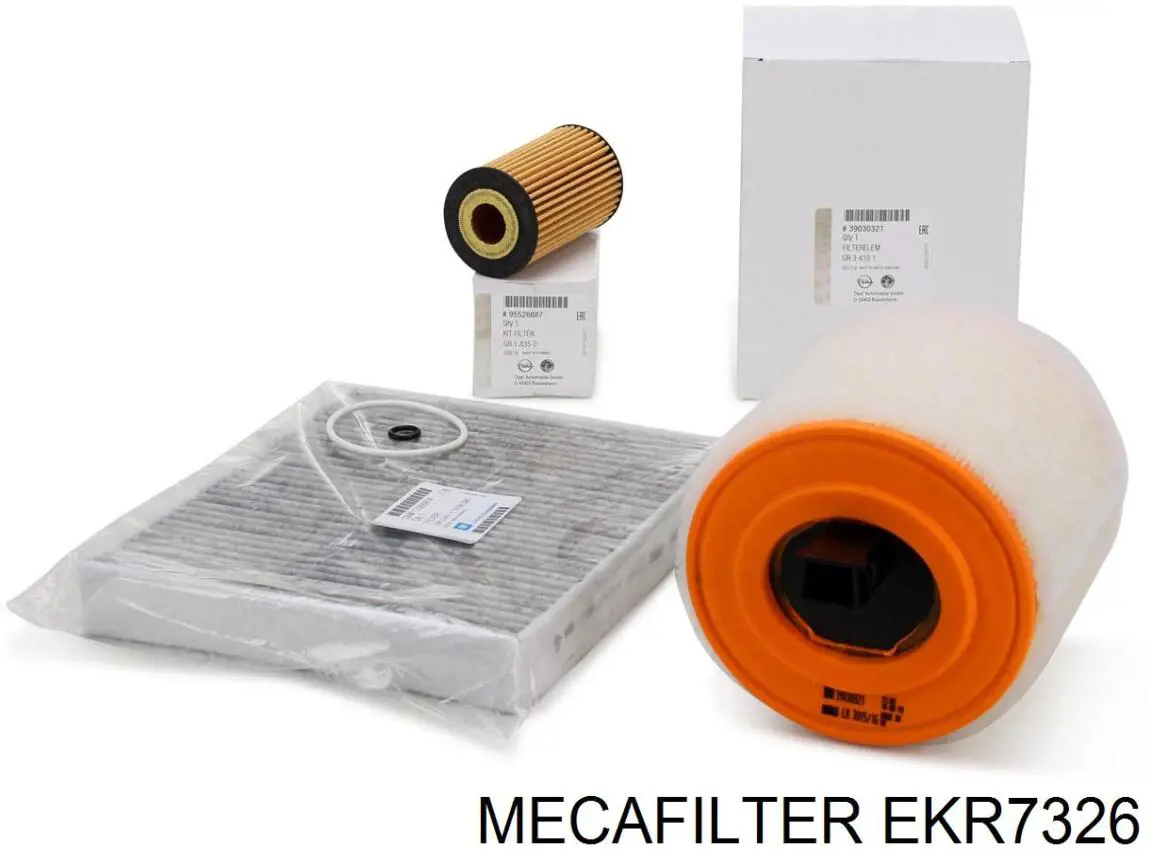 Filtro de polen Mecafilter EKR7326