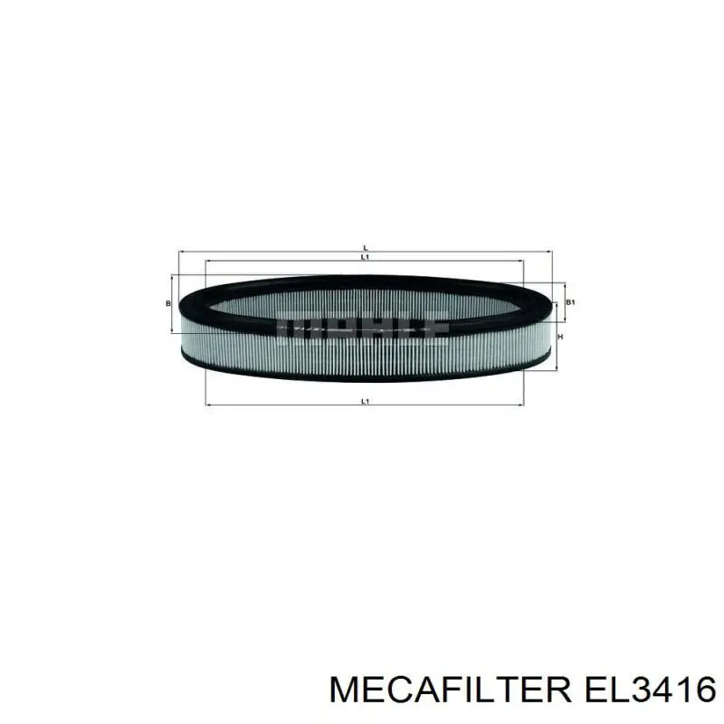 Filtro de aire 8933001795 Renault (RVI)