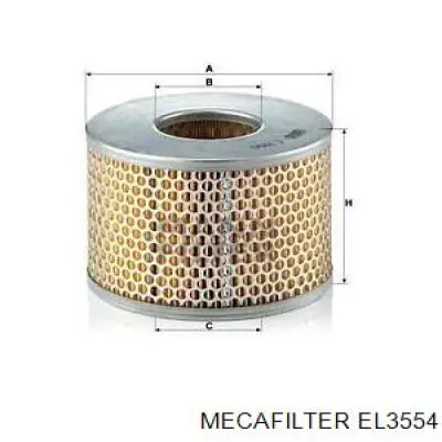 EL3554 Mecafilter filtro de aire