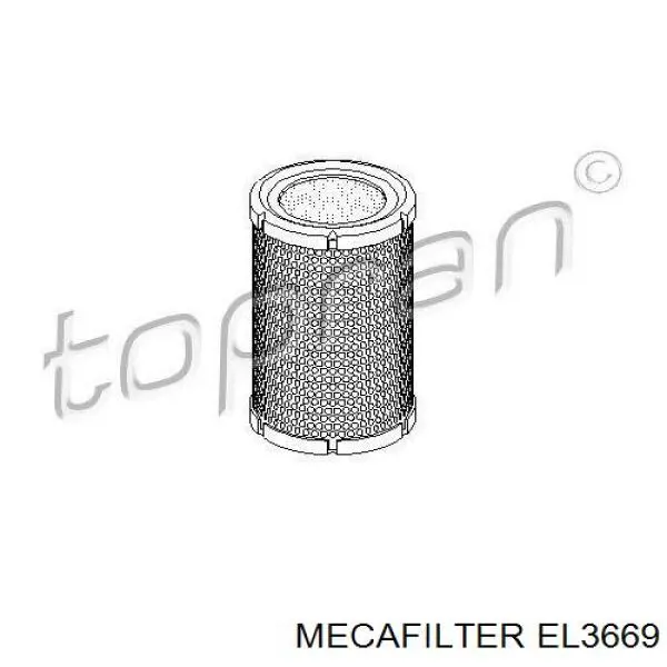 EL3669 Mecafilter filtro de aire