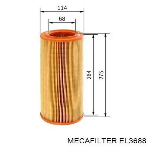 El filtro de aire Bremsi FA0643 precio, desde 10,42 EUR