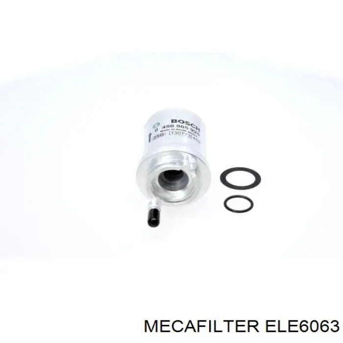 ELE6063 Mecafilter filtro combustible