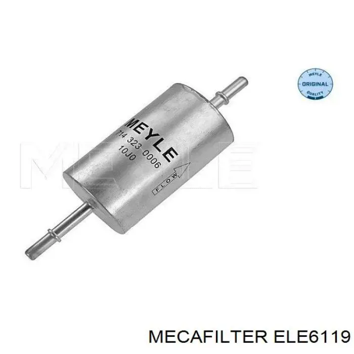 ELE6119 Mecafilter filtro combustible