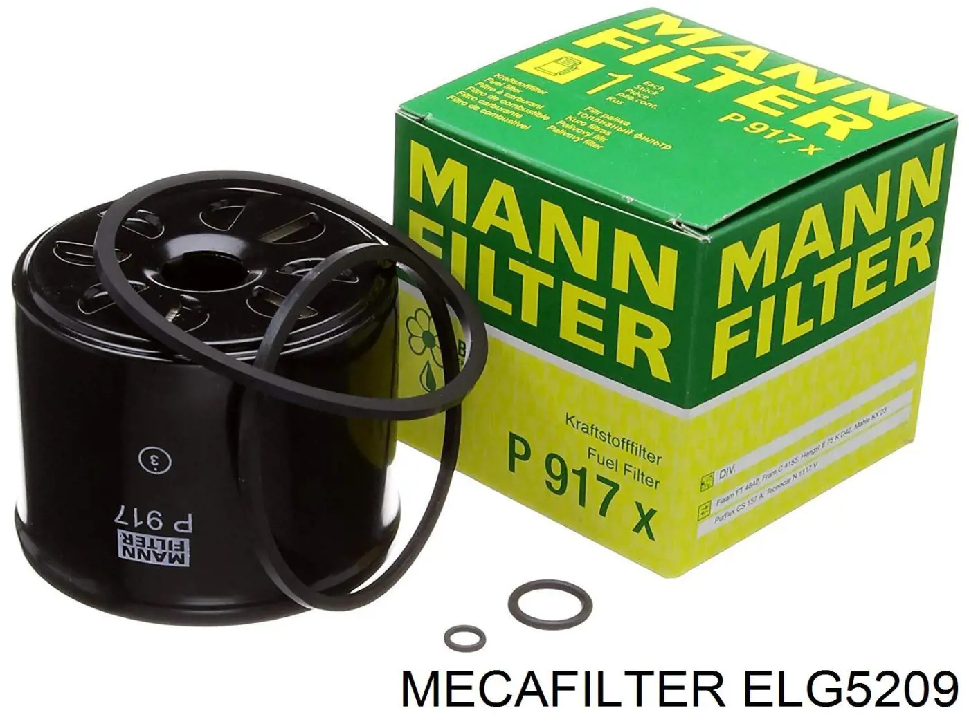 ELG5209 Mecafilter filtro combustible