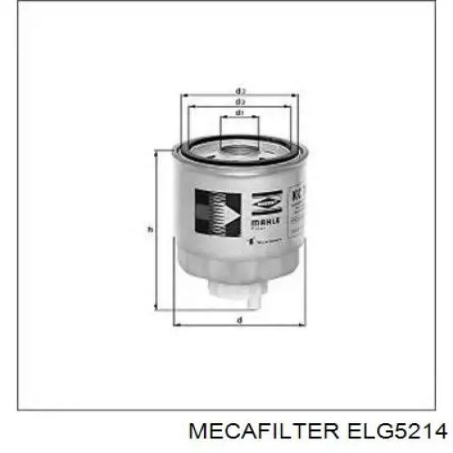 Filtro de combustible EFF506810 Open Parts