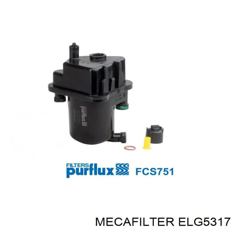 Filtro de gasoil Misfat F120