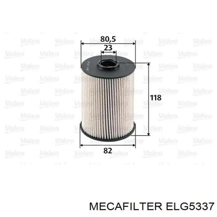 ELG5337 Mecafilter filtro combustible