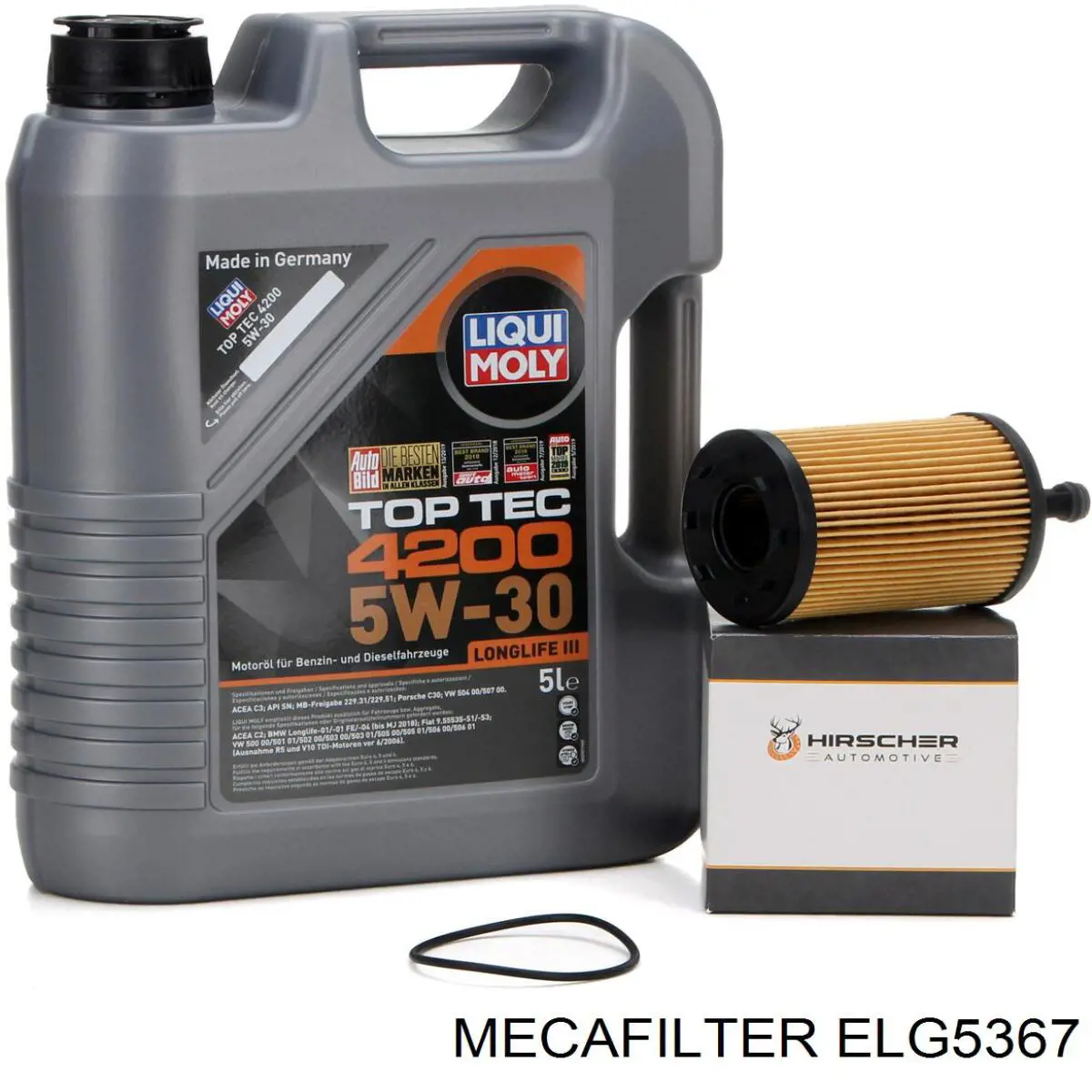 Filtro de gasoil Mecafilter ELG5367