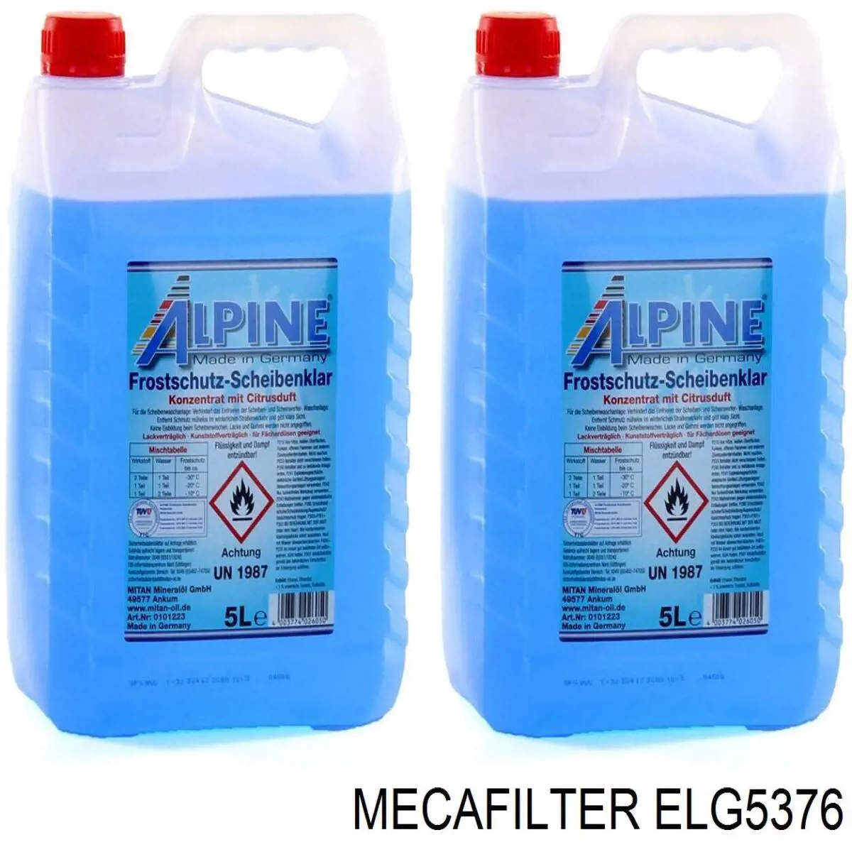 Filtro combustible Mecafilter ELG5376 precio, desde 31,89 EUR