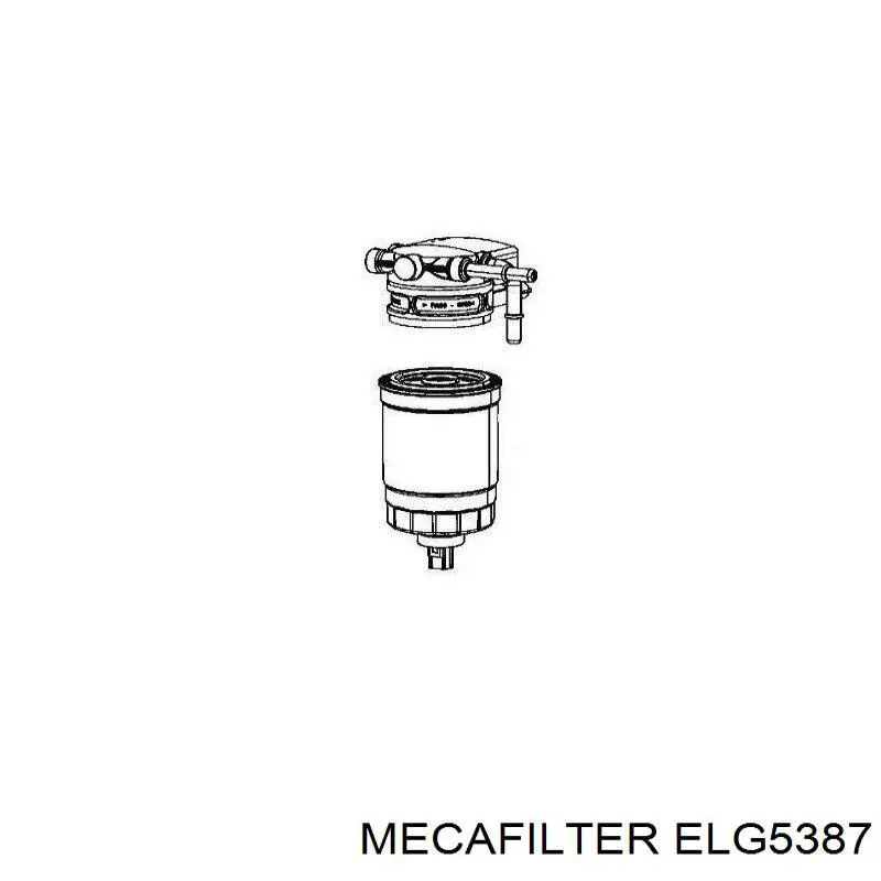 Filtro de gasoil Chrysler 52126244AC